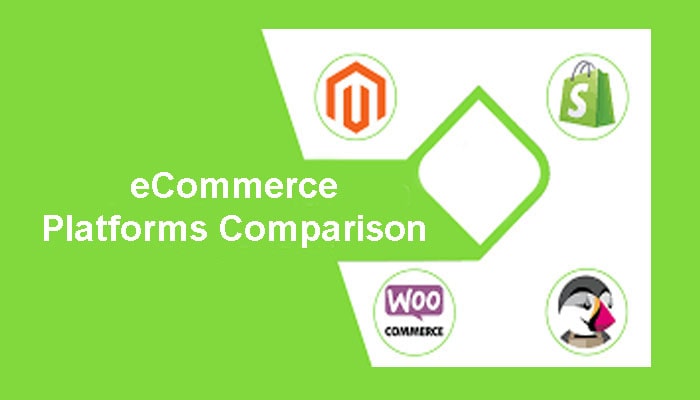 Ecommerce platform comparison with review and rated