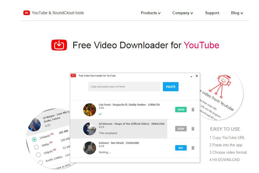 Free Video Downloader for YouTube.