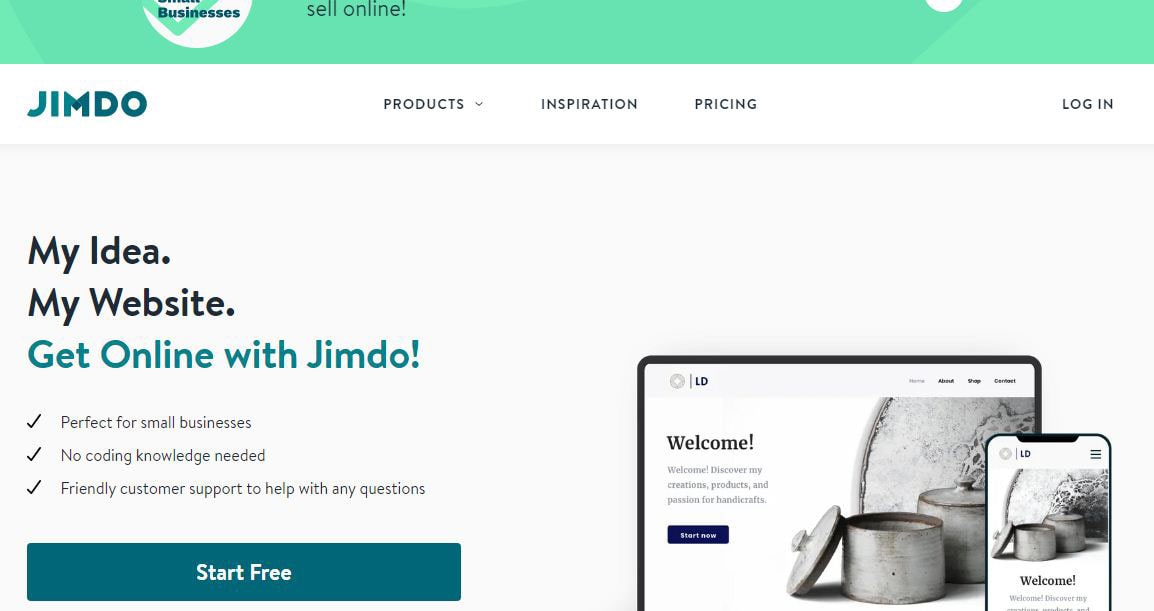 Search Results Web result with site links Jimdo: Bring Your Business Online | Websites and More